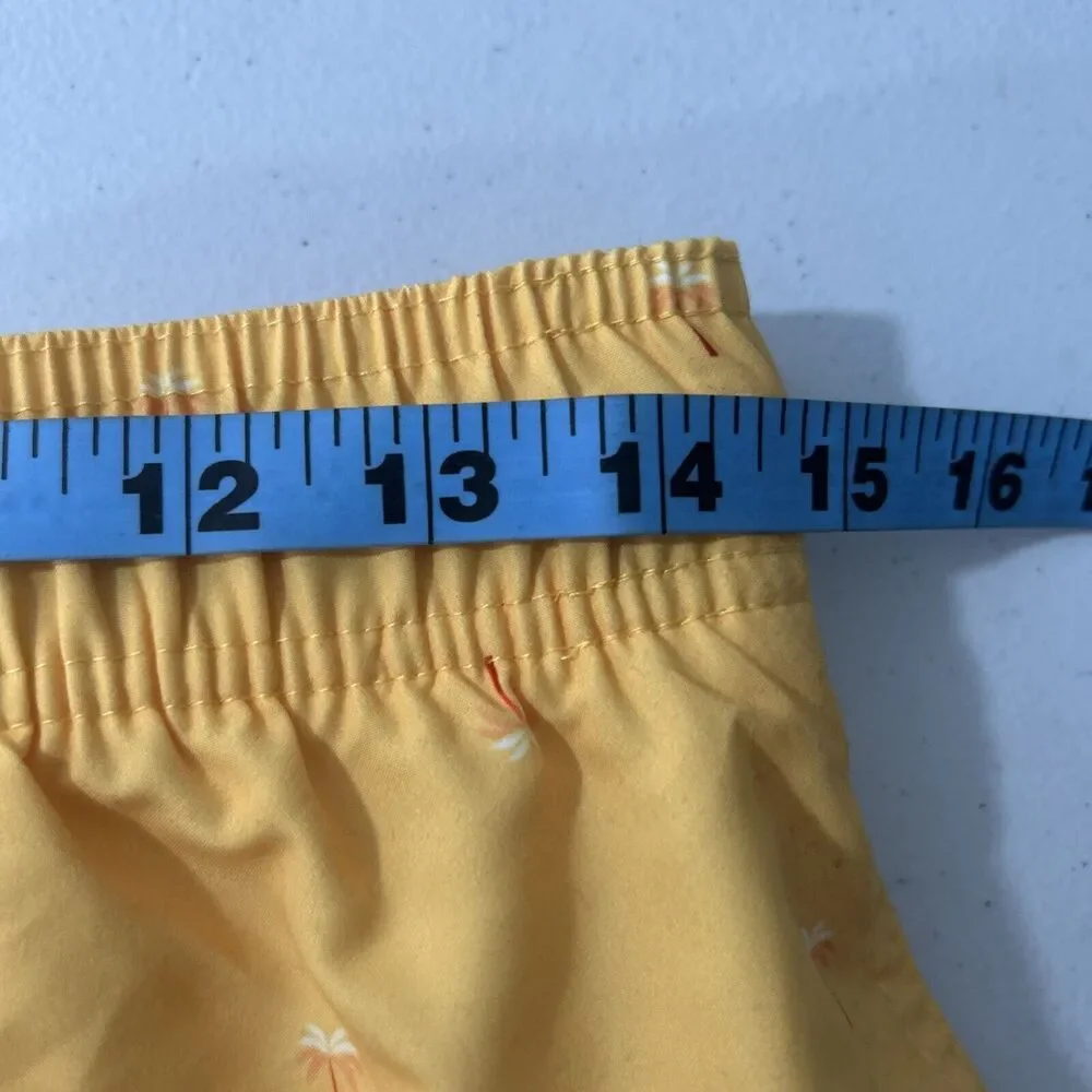 Goodiellow Co Board‎ Shorts Mens Small Yellow Swim Trunks 7 Surf Beach